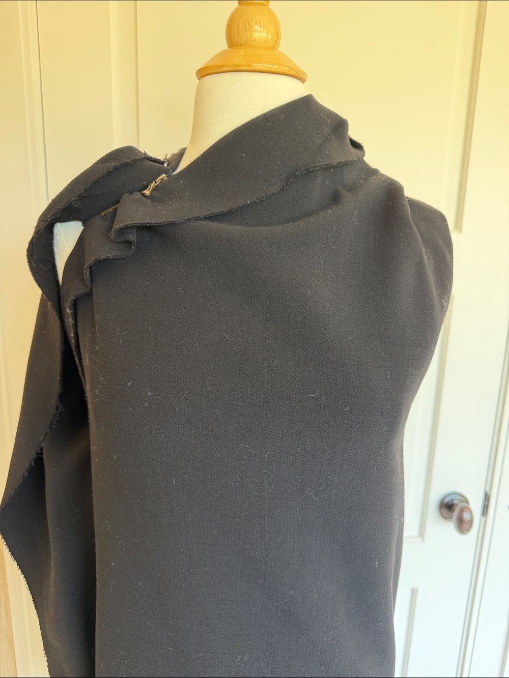 Lanvin Black Midi Dress - Picture 2 of 12